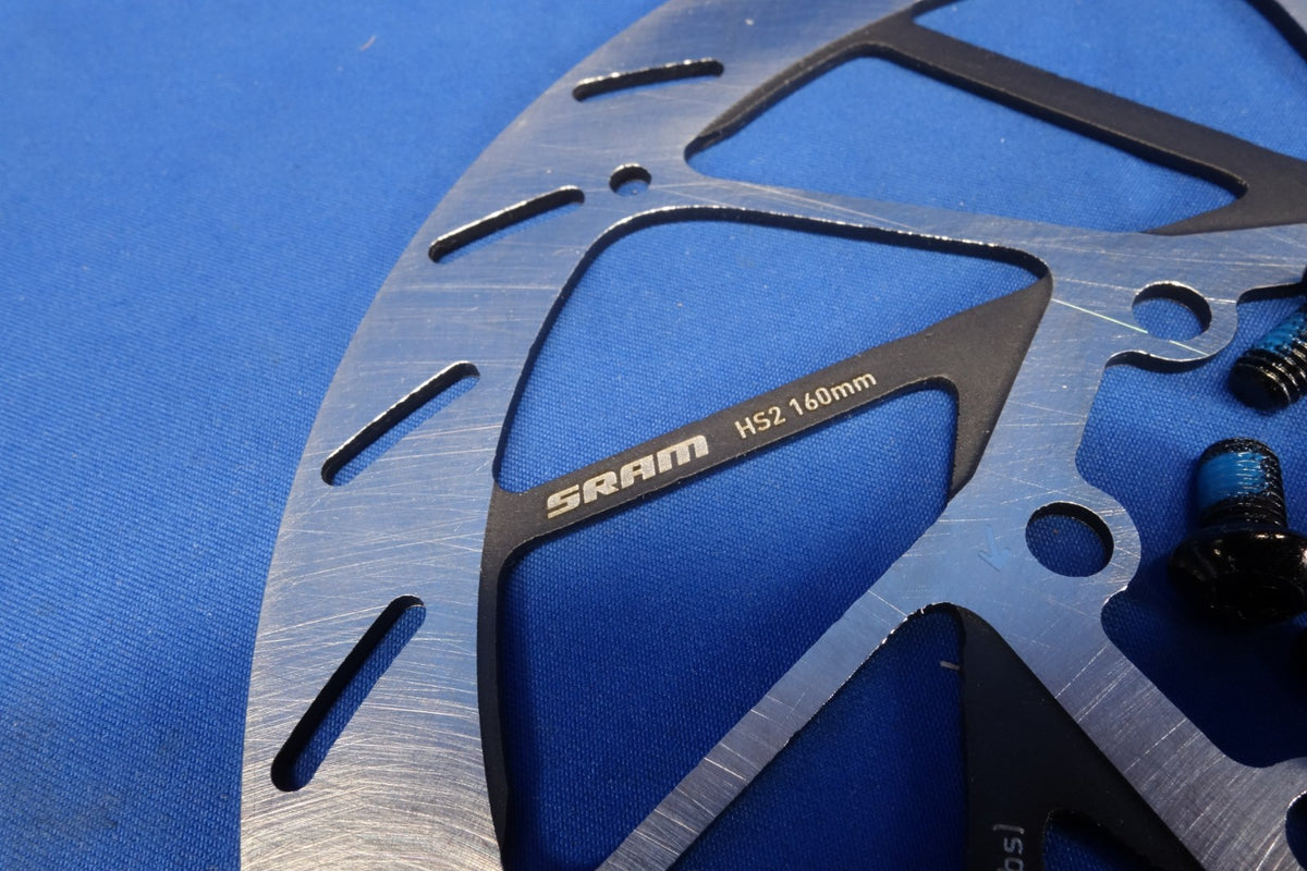 160mm Bicycle Disc Brake Rotor - 6-Bolt Mounting, Heat Dissipation, Noise Reduction