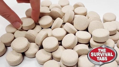 Emergency Food Supply - Survival Tablets with Multiple Flavors, Portable Nutrition Kit