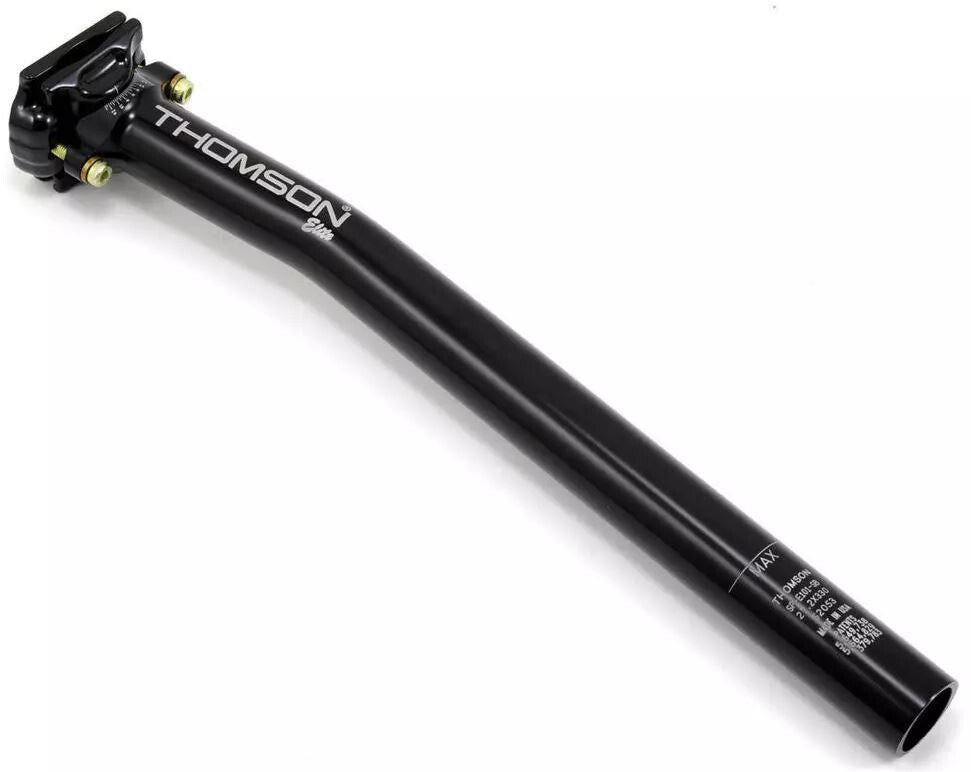 Cycling Seatpost Setback 26.8mm x 330mm Black Road Bike Part