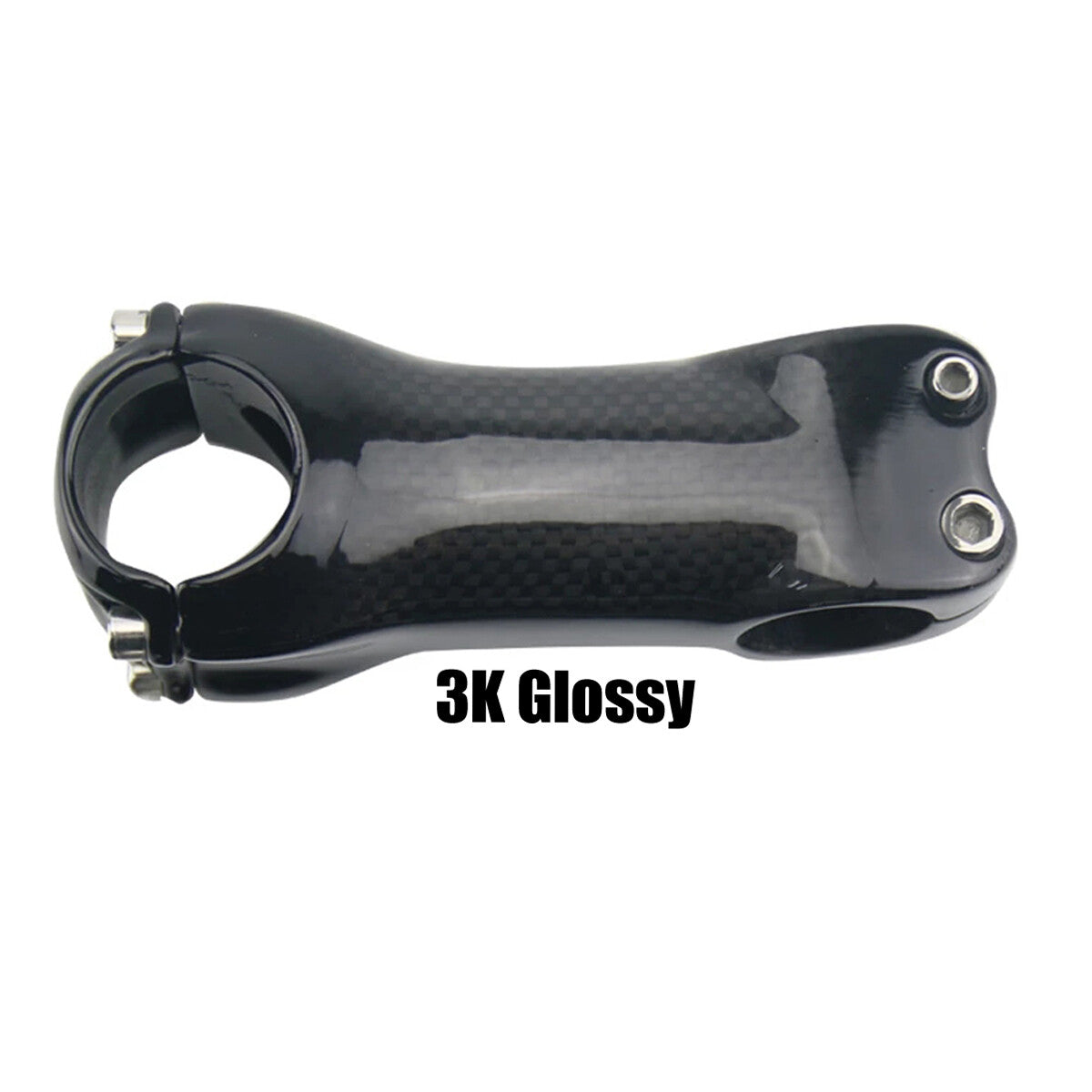 Carbon Fiber Bicycle Stem 31.8mm Road MTB Handlebar 60-130mm Angle Options