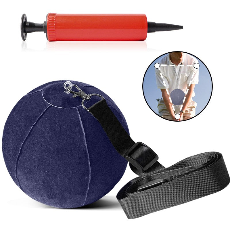 Golf Swing Training Aid - Portable Adjustable Smart Ball for Practice