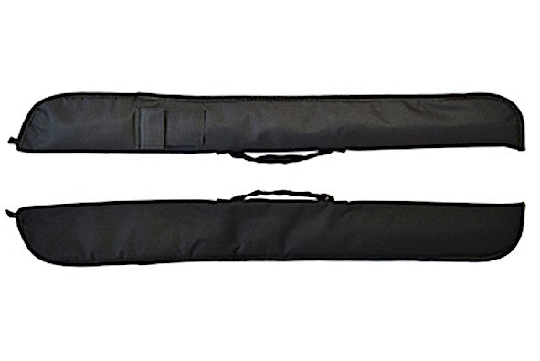 Soft Nylon Pool Cue Case 1 Butt 1 Shaft - Black
