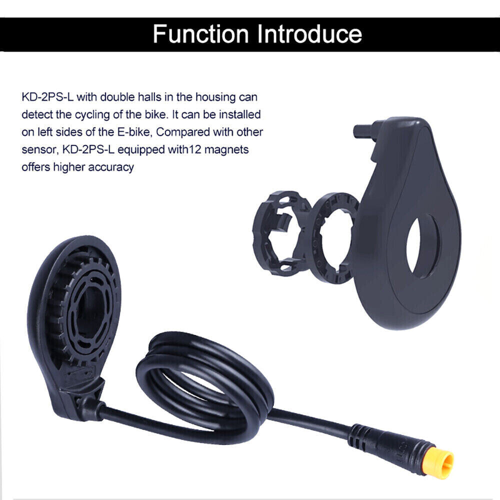 Electric Bicycle PAS Pedal Assist Sensor with 12 Magnets for E-Bike