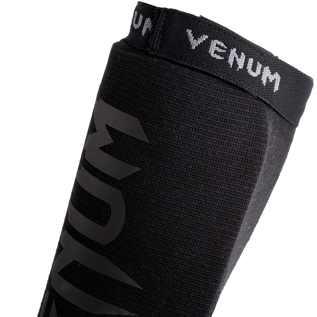 MMA Shin Guards Slip-On Protective Shin Guards for Combat Sports - Black