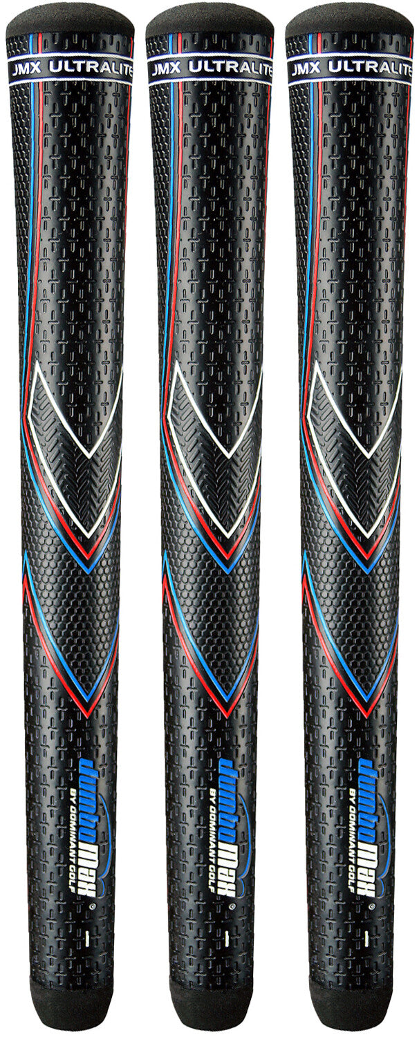 Oversized Golf Grip Set of 3 - XL +3/8 Inch Lightweight Tapered Design