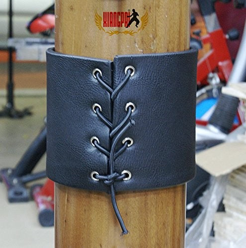 Wooden Dummy Punching Pads for Wing Chun Kung Fu Training - Elastic Polyester Layer