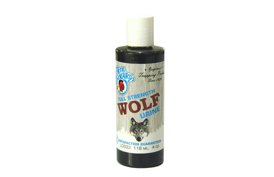 Wildlife Predator Urine Repellent - Pete Rickard's Wolf Urine for Animal Deterrent