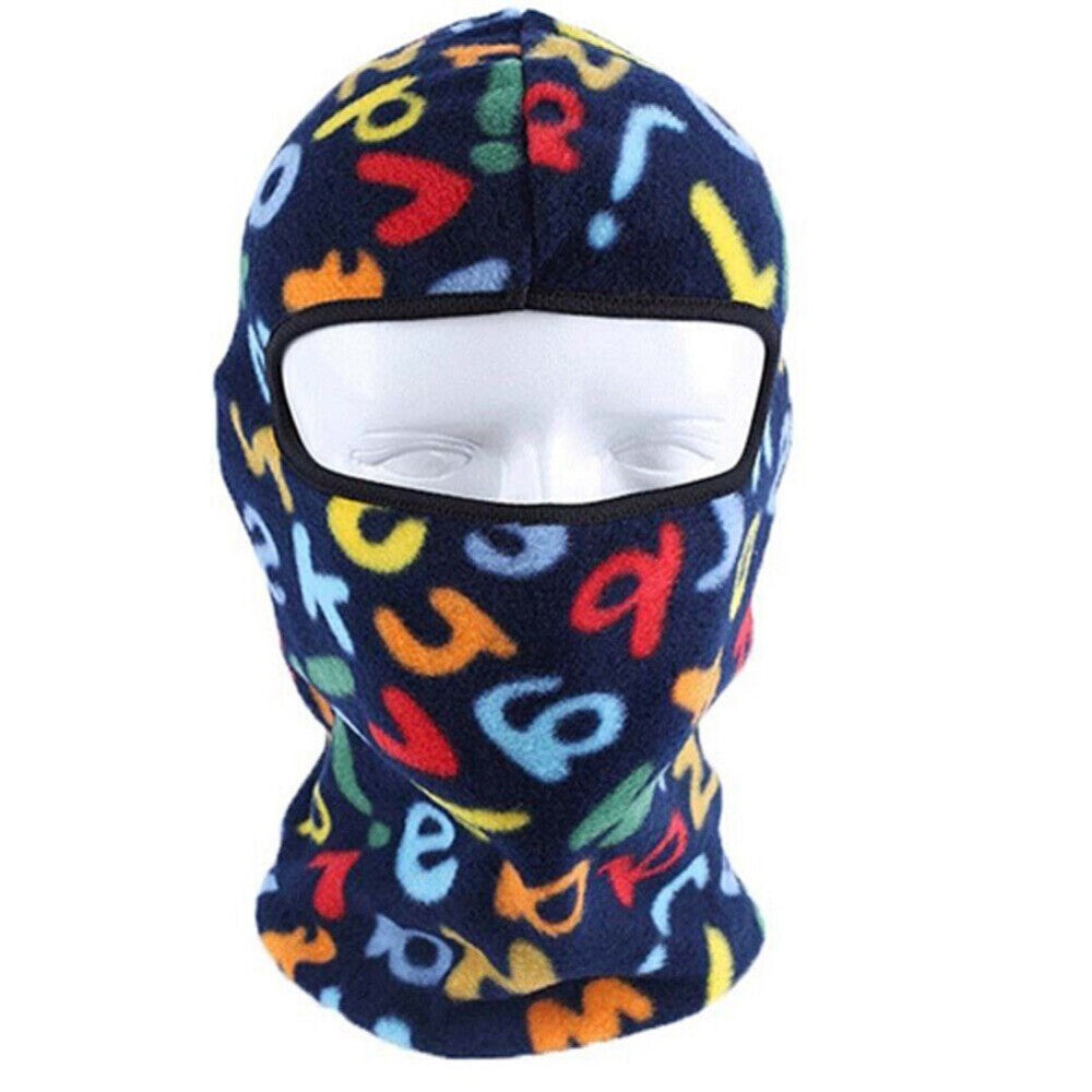 Winter Thermal Fleece Balaclava Neck Warmer Ski Mask - Windproof & Cold Protection