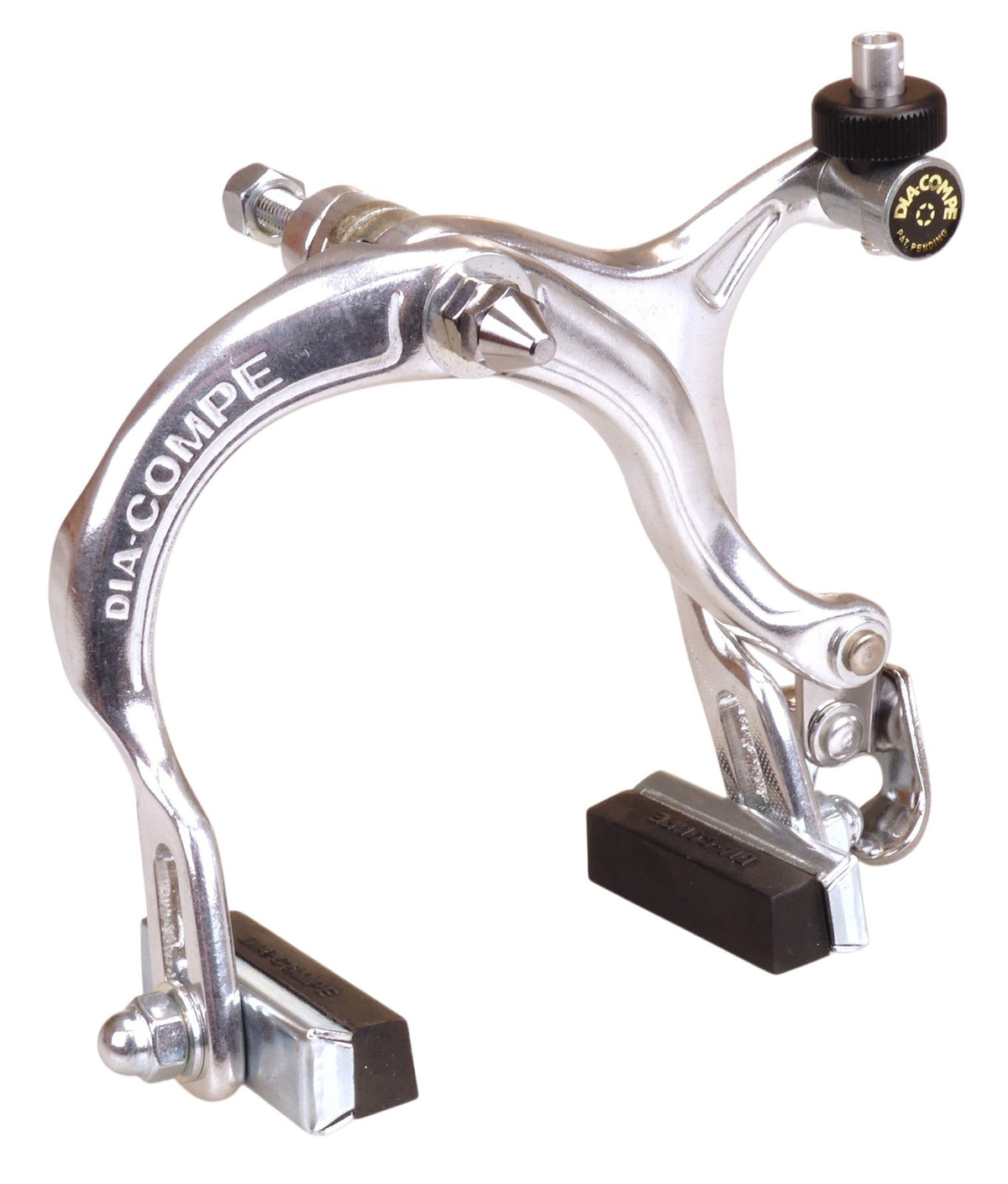 Rear BMX Brake Caliper - Dia-Compe 883 Silver for 68-86mm Side Pull