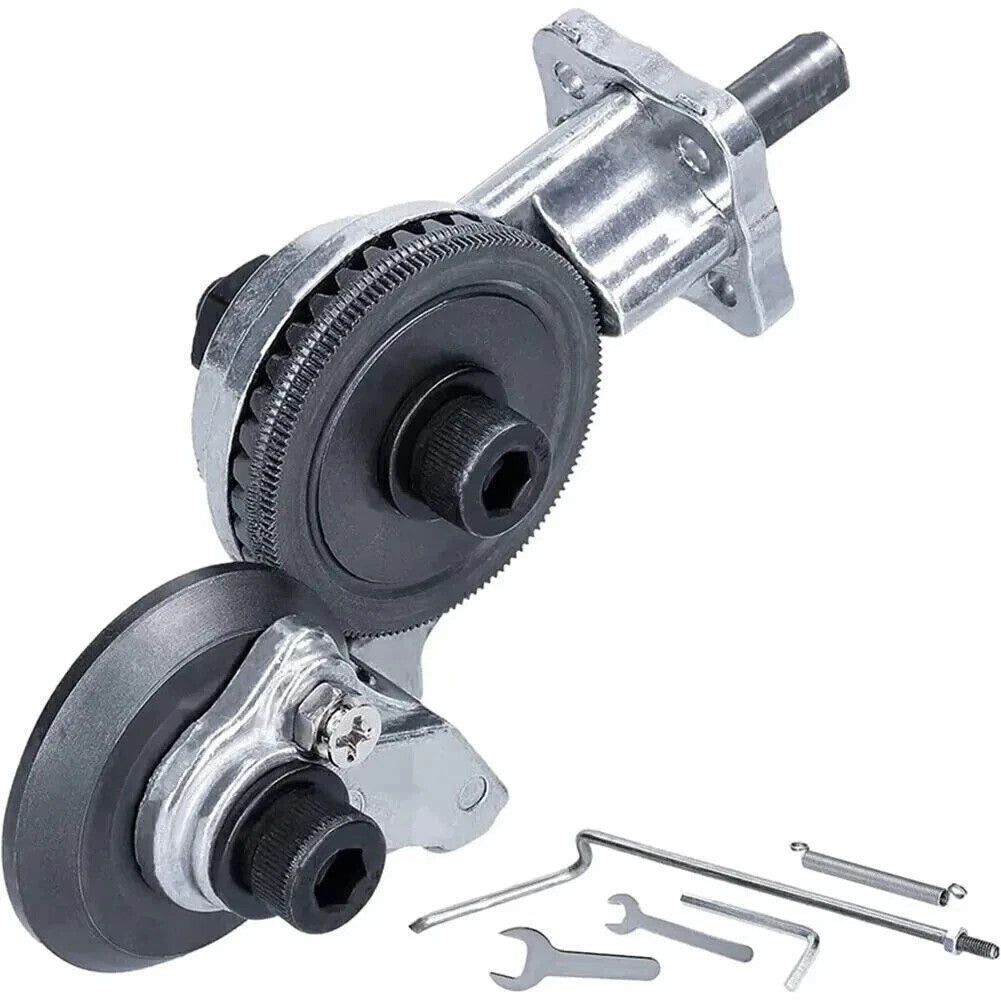 Electric Drill Metal Sheet Cutter Attachment for Impact Drills - 2 Pack