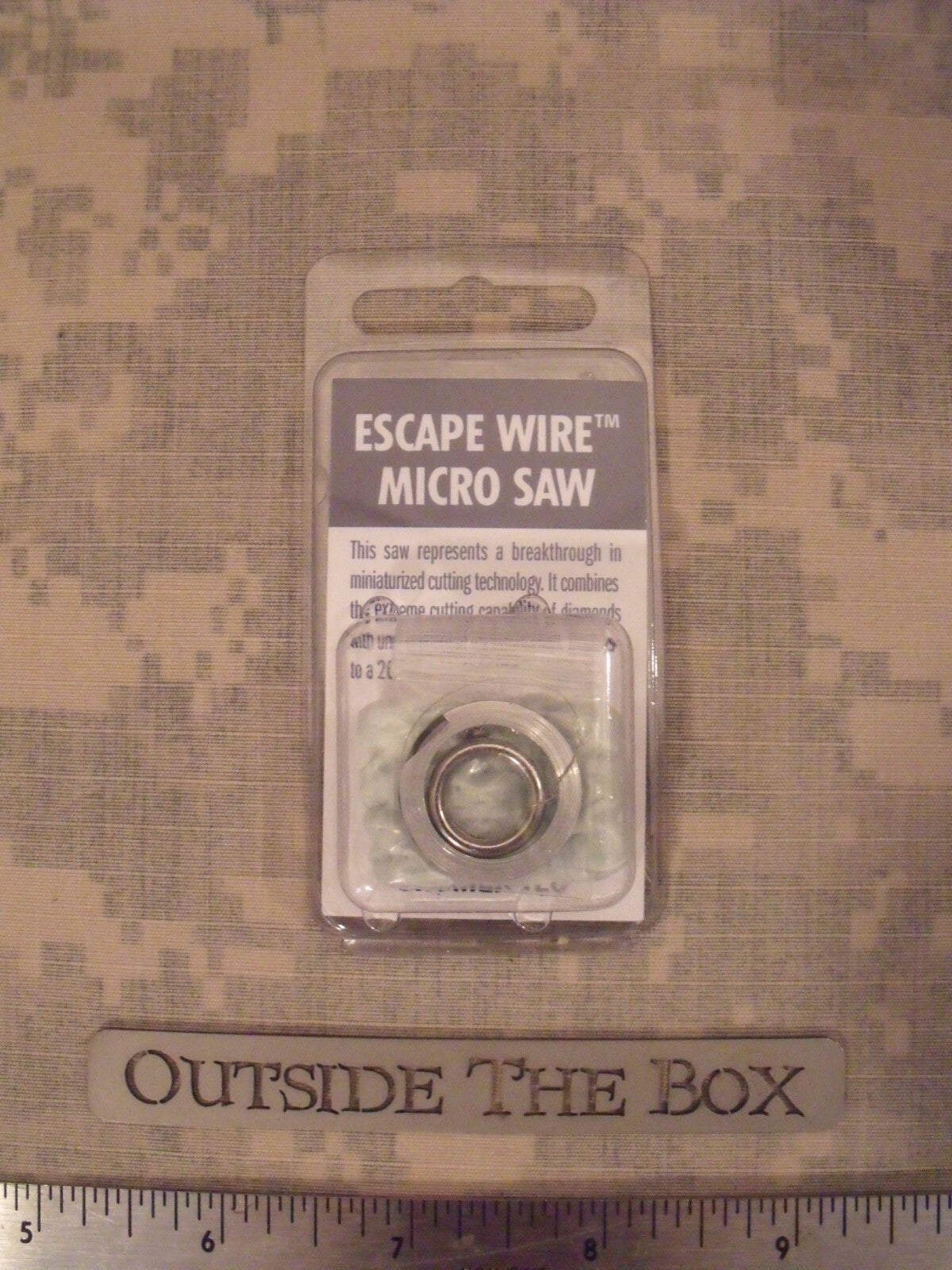 Mini Escape Wire Diamond Saw for Survival and Evasion - 7/8"