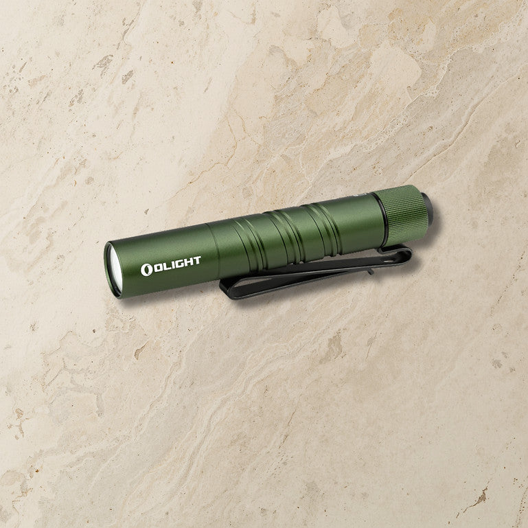 LED EDC Flashlight 200 Lumens with Deep Carry Clip - AAA & Rechargeable Compatible