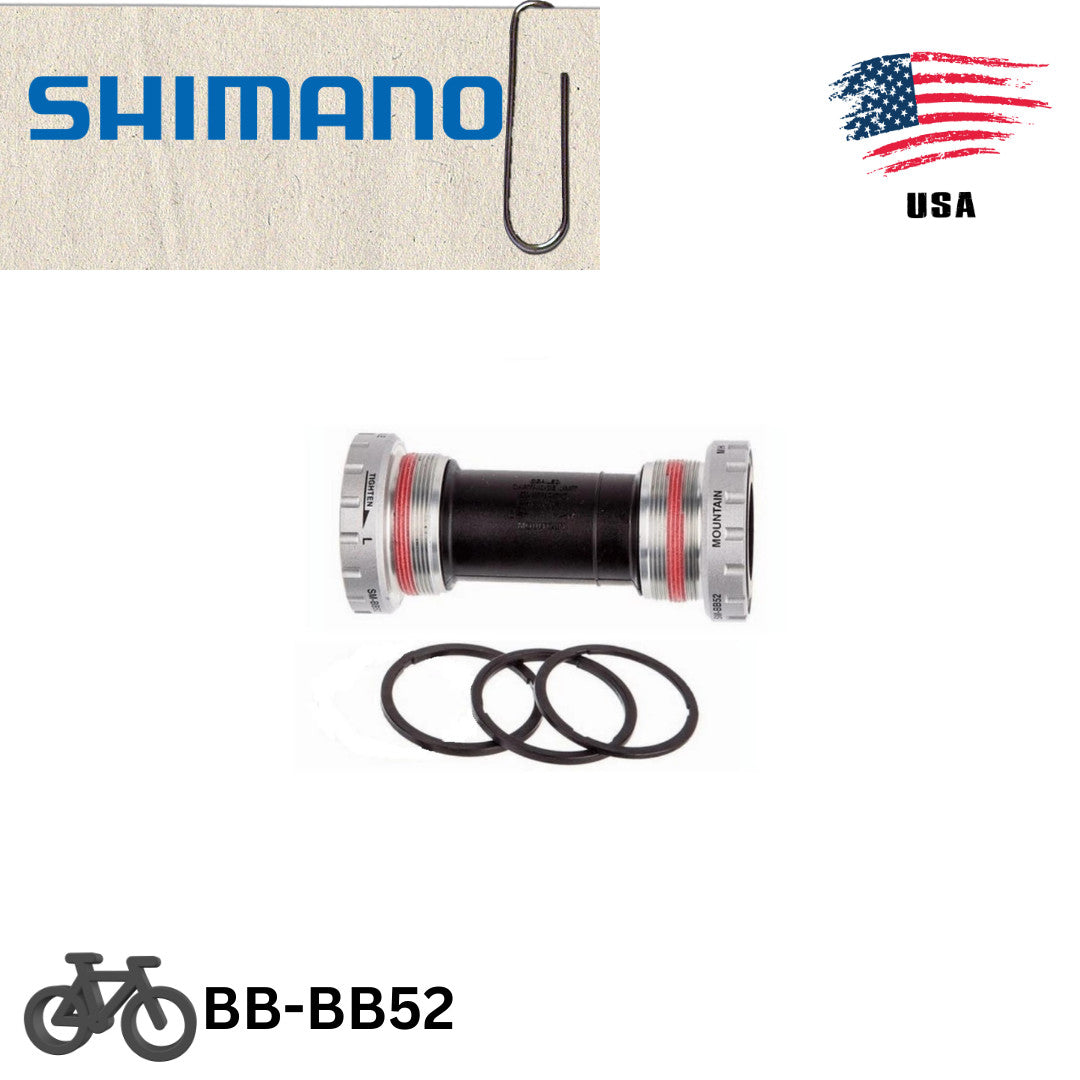 Shimano Deore Hollowtech II BSA Bottom Bracket 68/73mm MTB Cycling Part