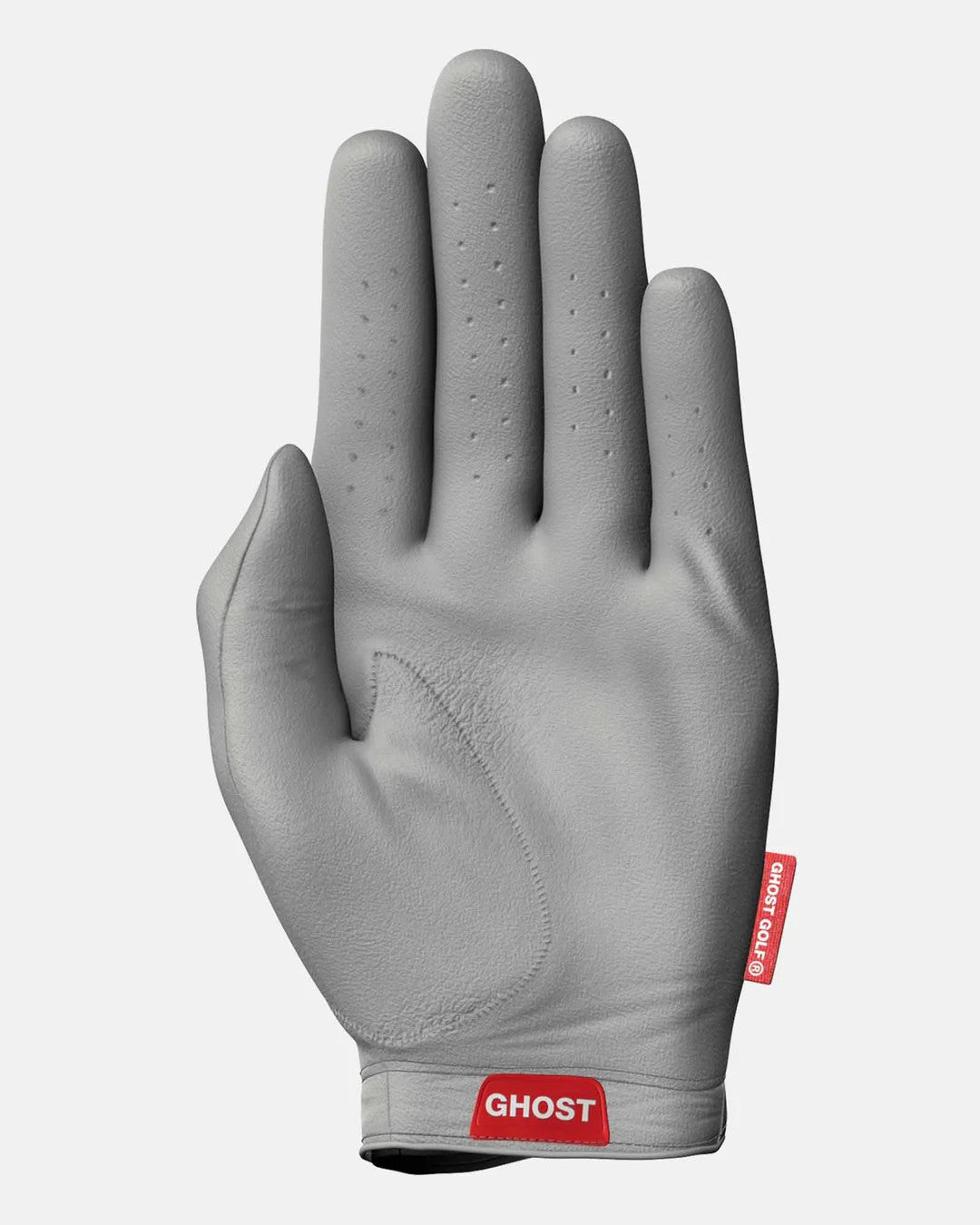 Men's Golf Glove Left-Hand Ghost Titanium Premium AAA Leather Small