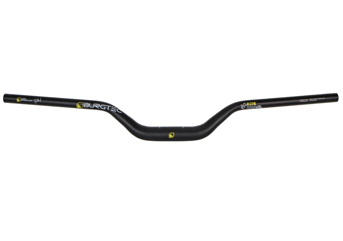 MTB Riser Handlebar 65mm Rise 800mm Width 35mm Clamp for Mountain Biking
