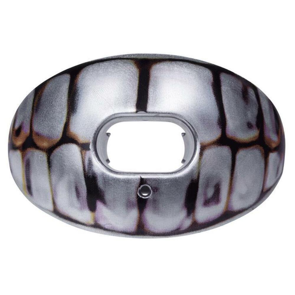Silver Chrome Teeth Grille Mouthguard - Limited Edition Dental Jewelry