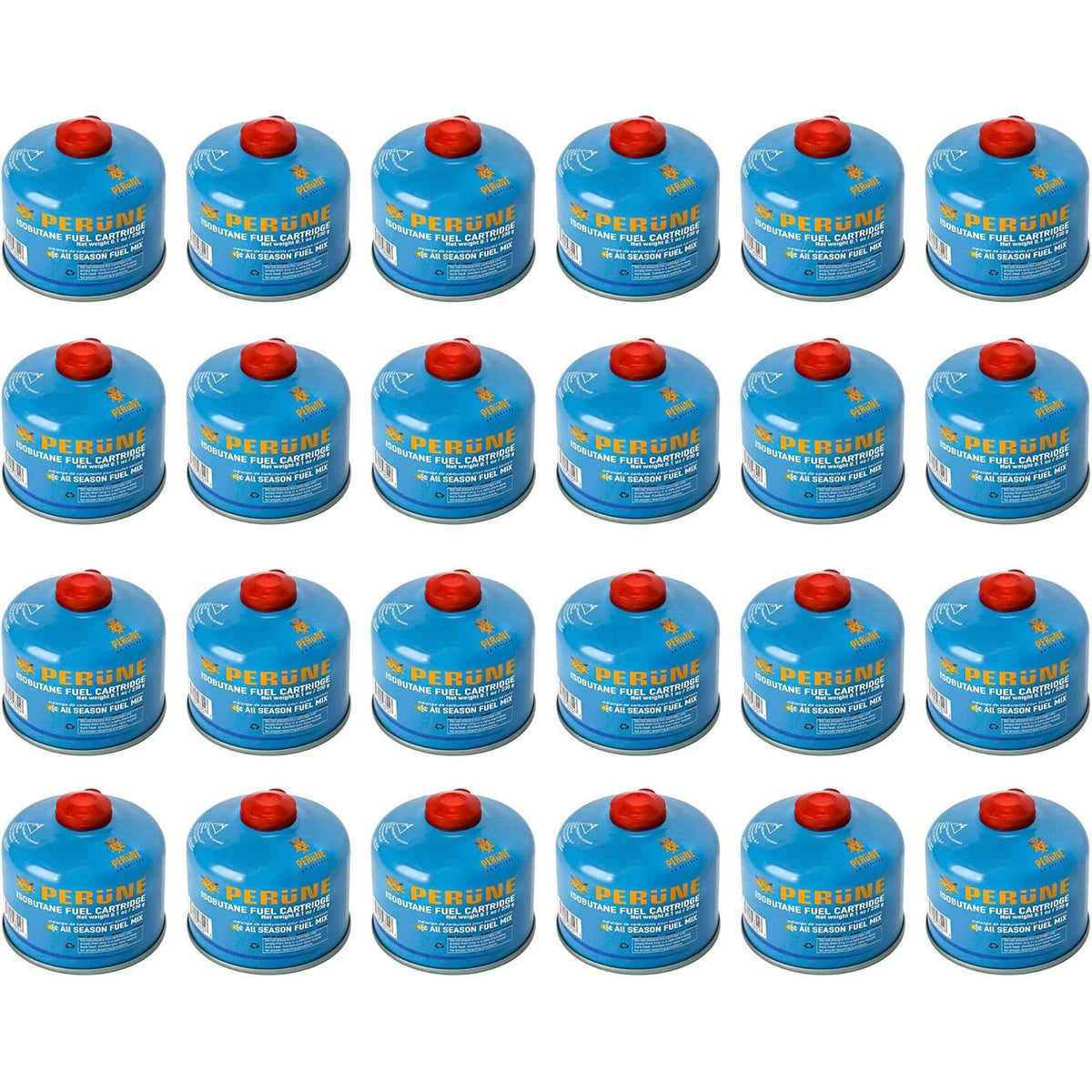 Portable Camping Isobutane Gas Canister 100g-230g All-Season Fuel for Stoves