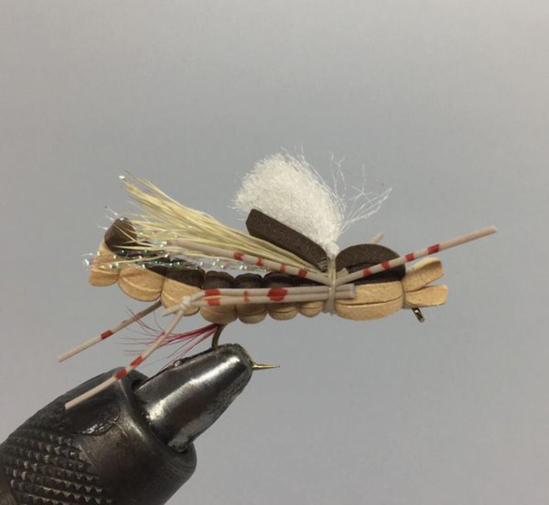 Fly Fishing Flies - Assorted Sandhill Hopper Tan Terrestrial - Strike Fly Company - Multiple Sizes