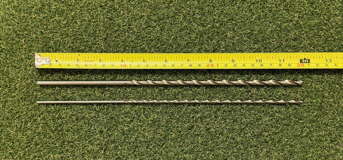 12-Inch HSS Drill Bit for Golf Shaft Removal | Steel & Graphite