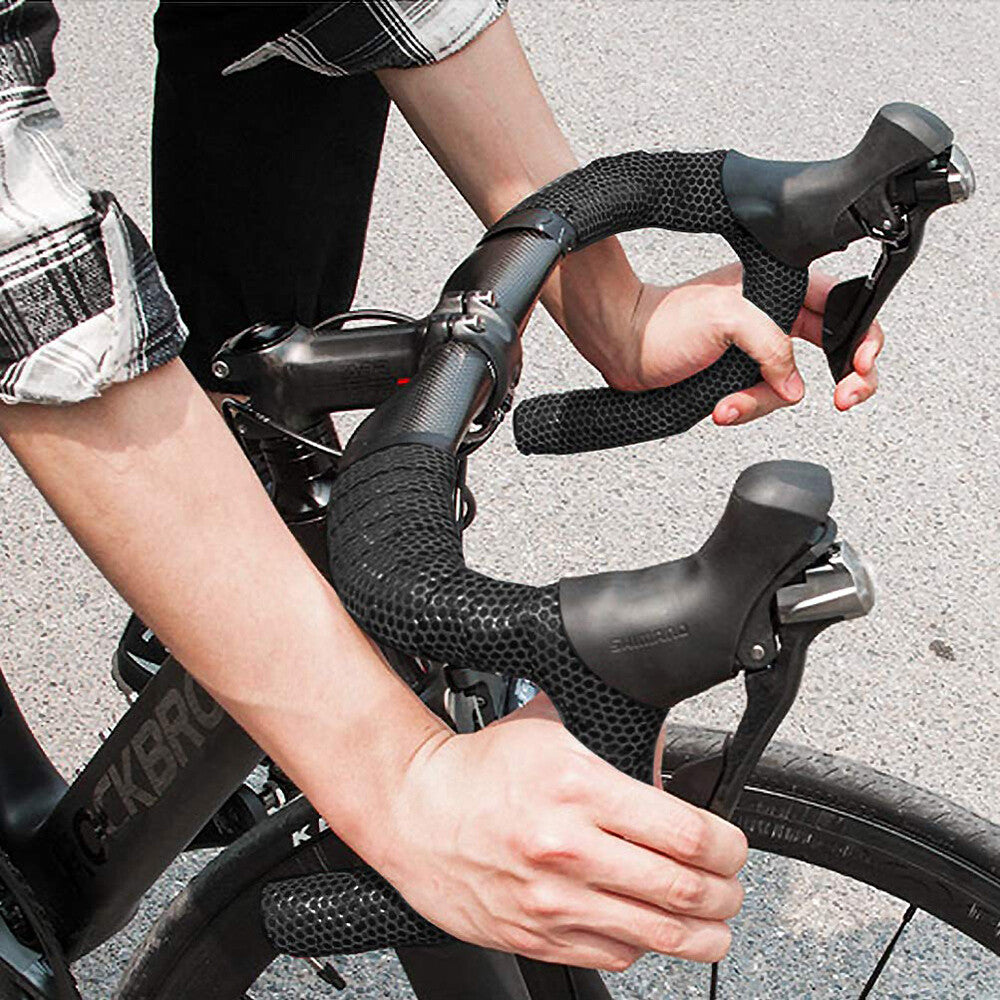 2PCS Bicycle Handlebar Tape Non-Slip Road Cycling Grip Wrap Outdoor Sport