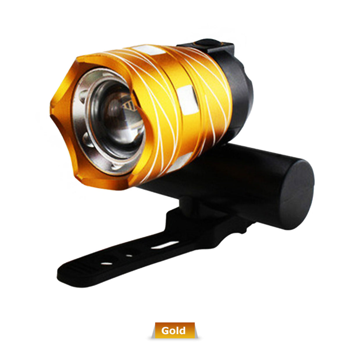 Rechargeable 15000LM LED Bike Front Headlight with USB for MTB Cycling