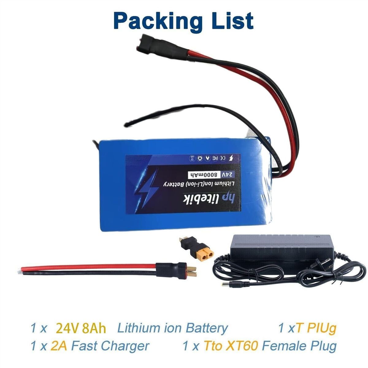 Electric Bike Battery 36V-72V for E-Scooter & Bicycle UL 2271 Certified
