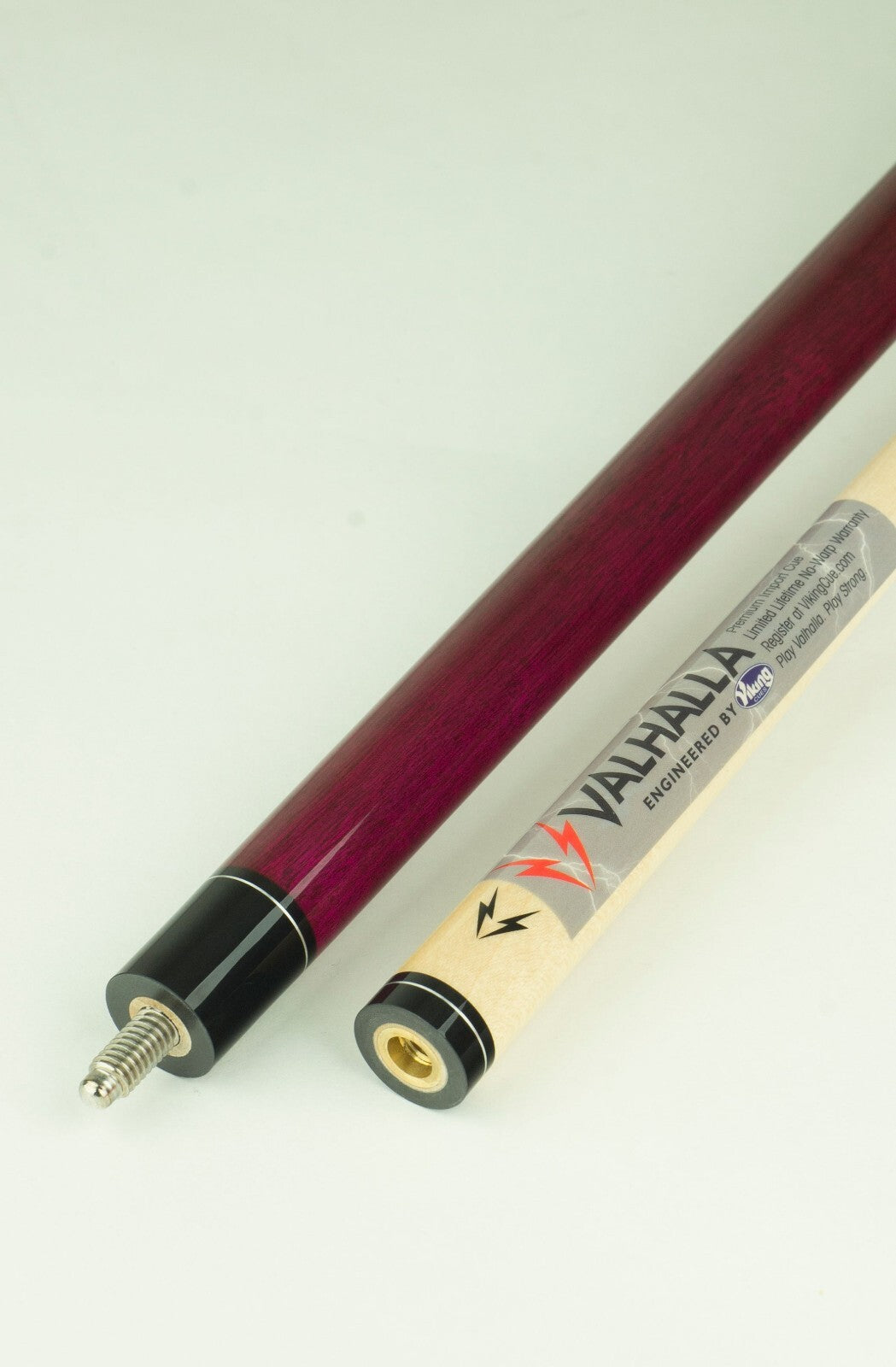 Billiard Cue - Viking Valhalla VA117 58" 2-Piece Hard Rock Maple with Irish Linen Wrap