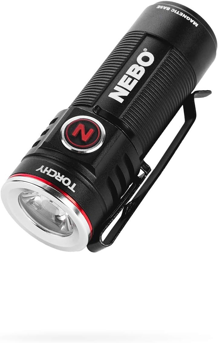 Rechargeable Pocket Flashlight 1000 Lumens with 5 Light Modes, Compact EDC Tool