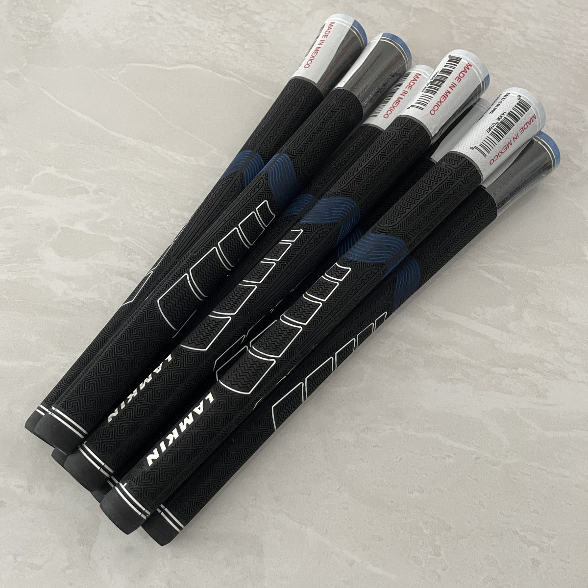 Golf Club Swing Grip Set Midsize Black Blue Lamkin Sonar Plus All Variants