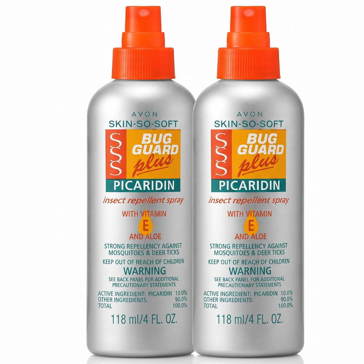 Insect Repellent Spray Pack of 2 - DEET-Free Mosquito & Tick Protection