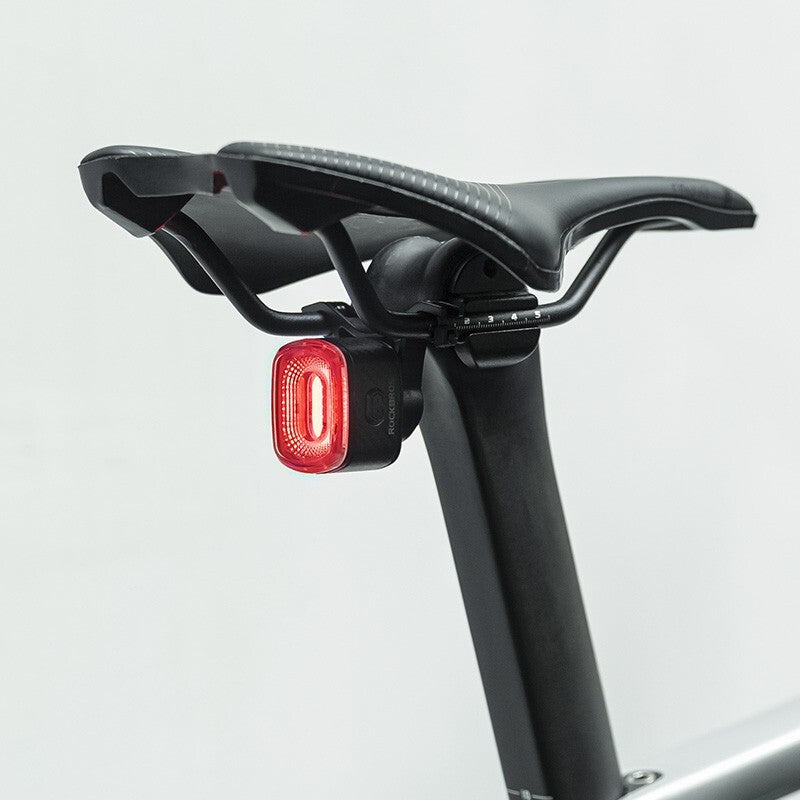 Rechargeable Smart Bicycle Taillight with Brake Sensor & 5 Lighting Modes