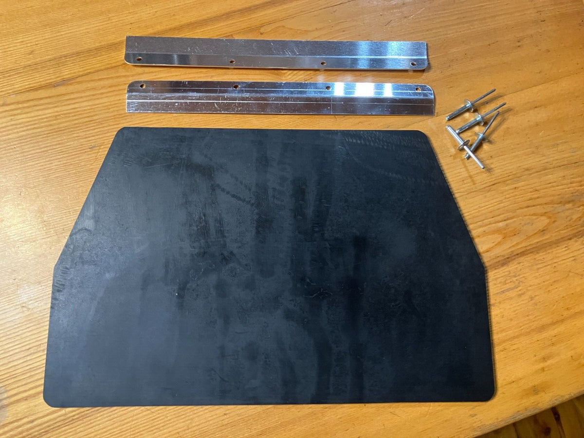 Vintage Snowmobile Snow Flap Kit for Polaris 73 TX Starfire Racer Backer