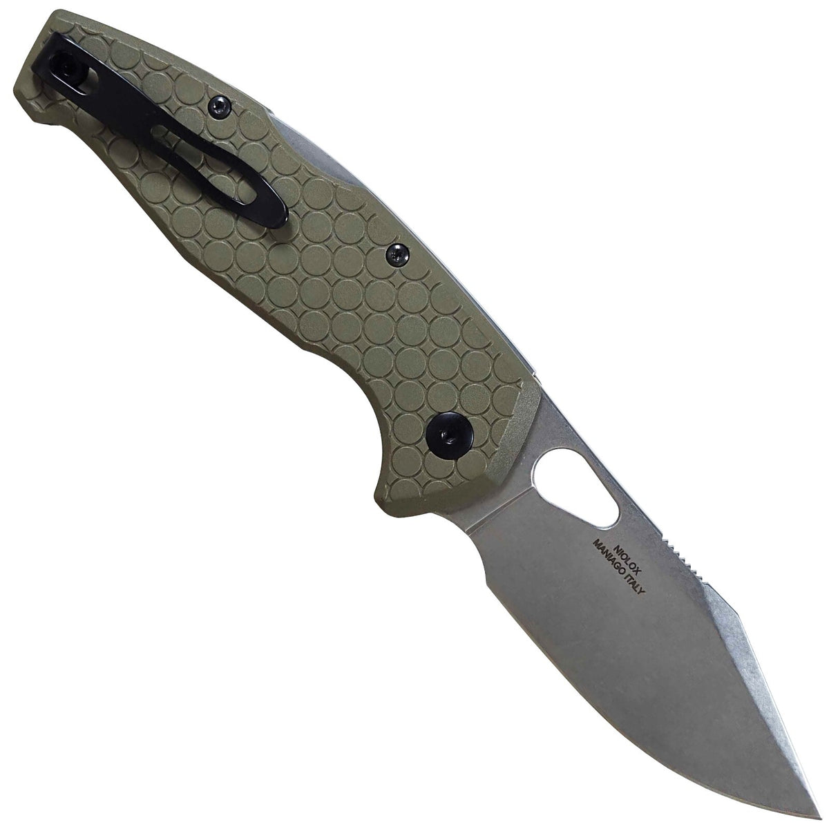 Jesper Voxnaes Folding Knife 3.25 Inch Stainless Steel Blade Pocket Clip