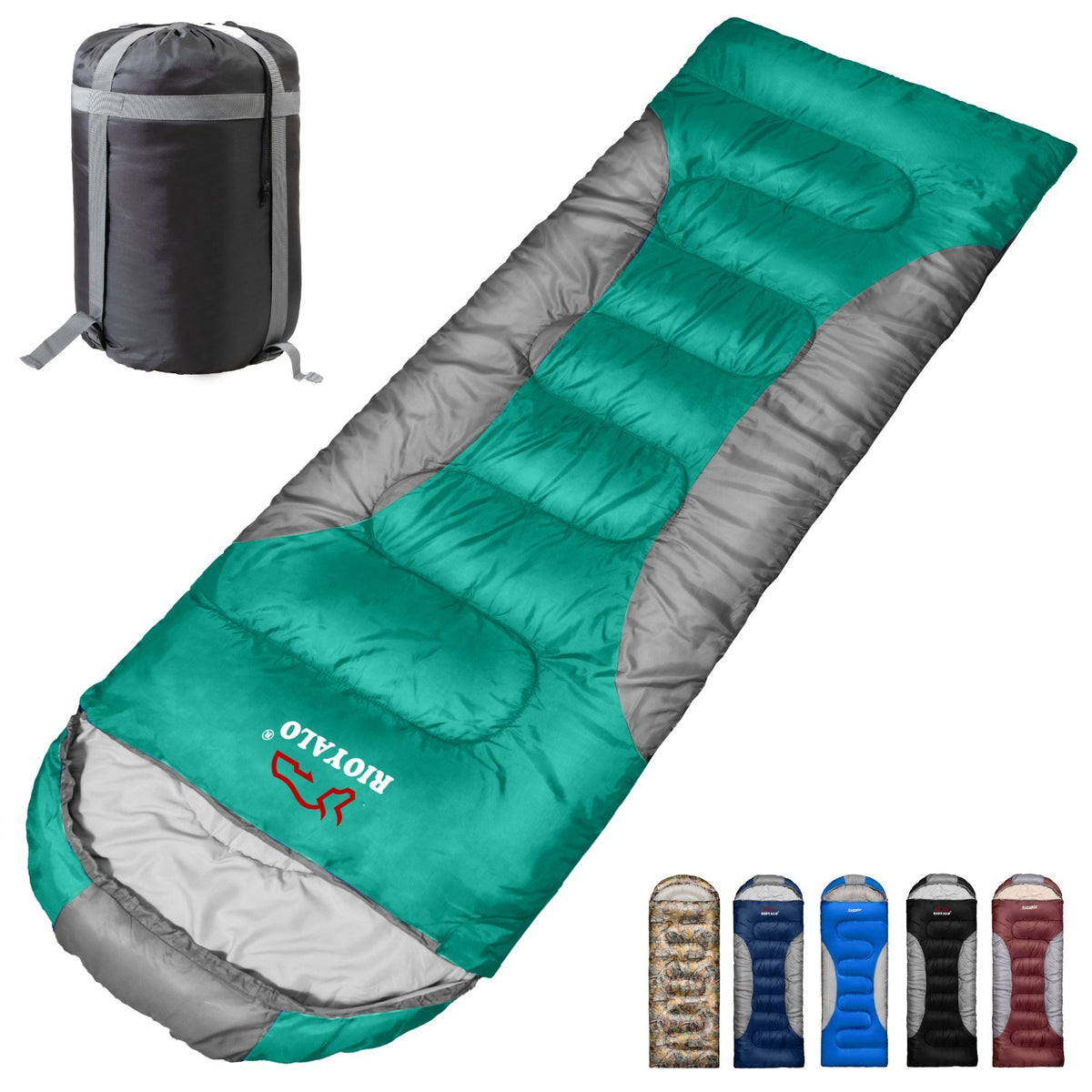 Zero Degree Winter Sleeping Bag for Camping & Hiking - Waterproof, Big & Tall