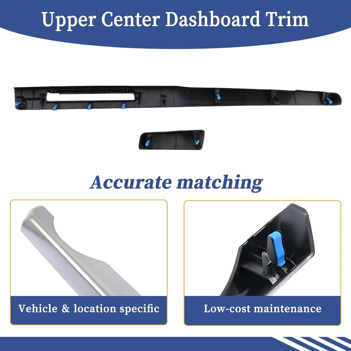 Toyota RAV4 Dashboard Upper Center Trim 2013-2015 Replacement
