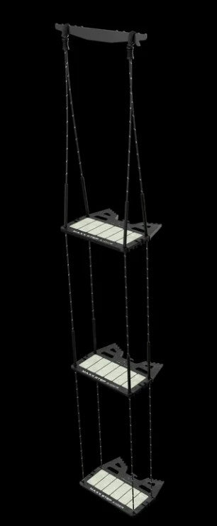 Climbing Stick Extension Step Aider for Tree Stand Hunting - 3 Rigid Steps