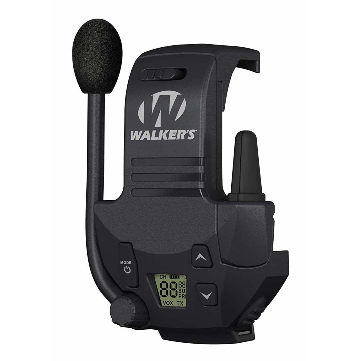 Walker's Razor Muffs Compatible Walkie Talkie - 2 Mile Range, 22 Channels