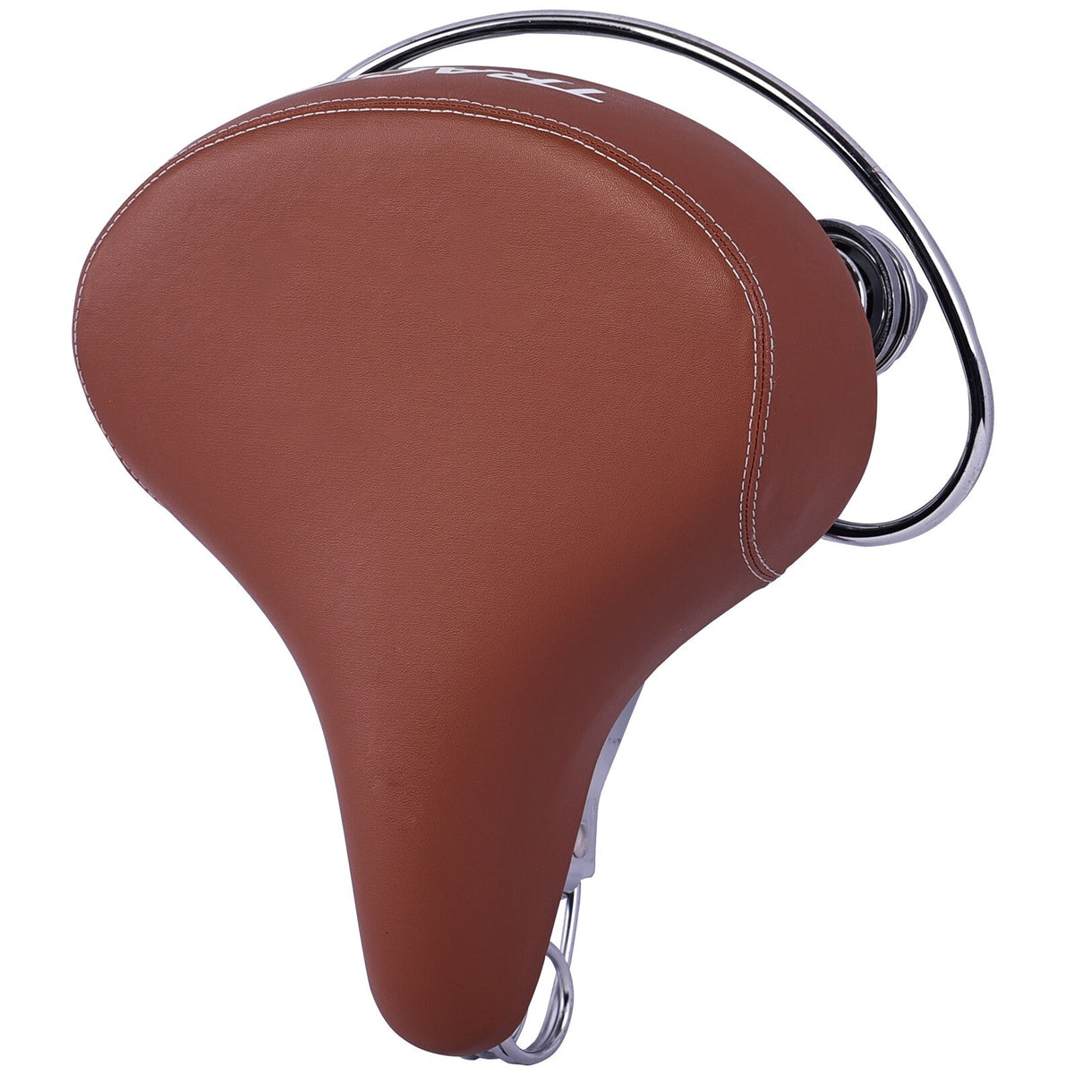 Comfortable Double Springer Bicycle Saddle with Gyro Spring - Wide Shock Absorbing Bike Seat