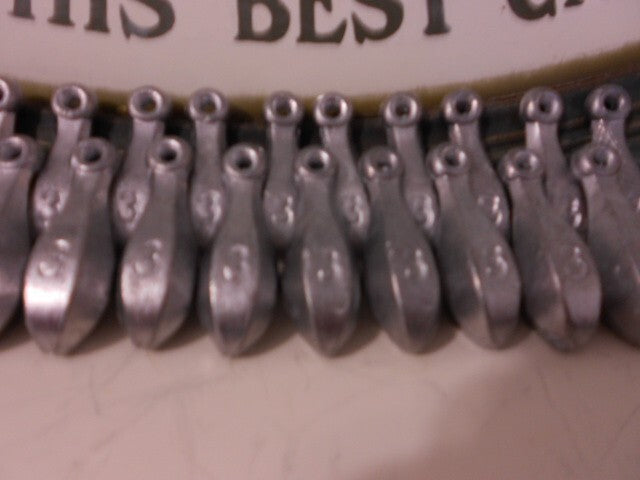2 OZ Fishing Sinkers from Do-It Mold - Bank Sinkers for Tackle