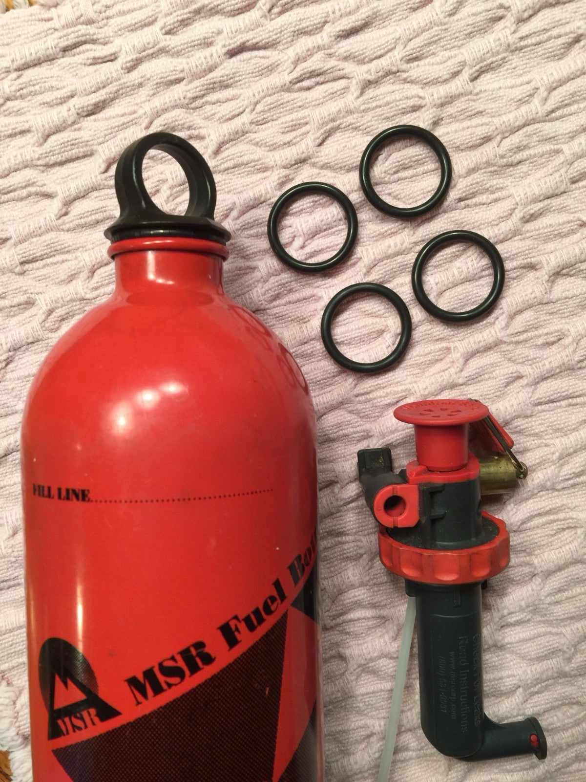 Fuel Bottle O-Rings Seal Gasket Replacement for Stove Pump & Sigg Bottles