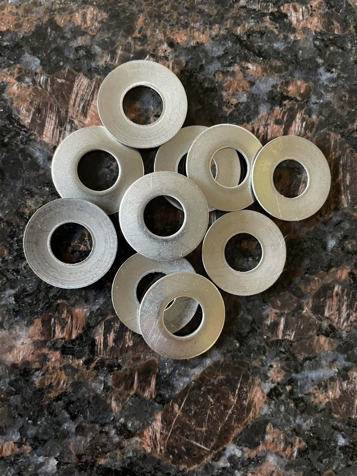 Stainless Steel Belleville Spring Washer 21.8mm OD 9.4mm ID 0.2mm Thick