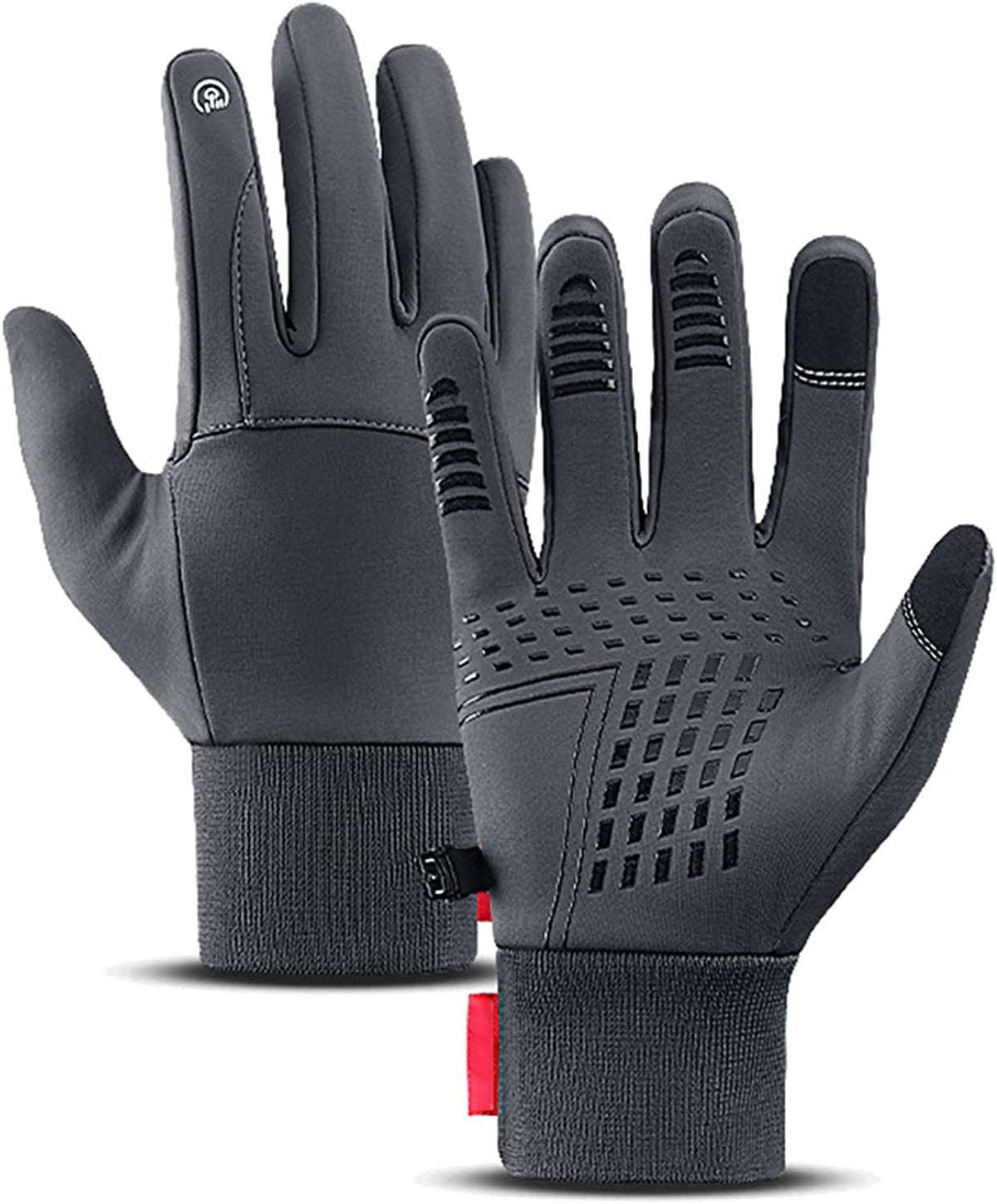 Waterproof Touch Screen Winter Gloves - Thermal Windproof Mittens for Men & Women