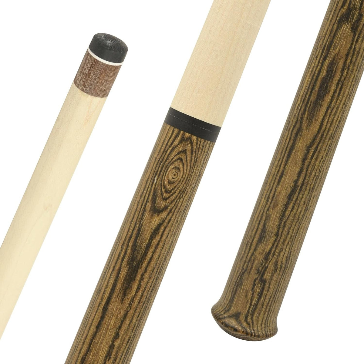 Kids Pool Cue Stick 42" Canadian Maple 2-Piece, 13.5mm Tip, 10.5oz - Durable Billiard Cue