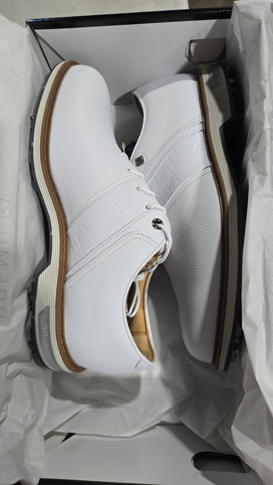 Men's Golf Shoes DryJoys Premiere Series Size 7 Extra Wide - FootJoy