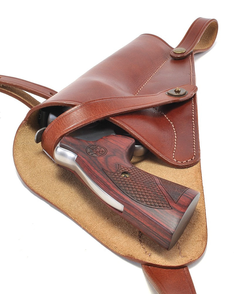 Leather Shoulder Holster Fits Smith & Wesson 629 N Frame with Shell Loops