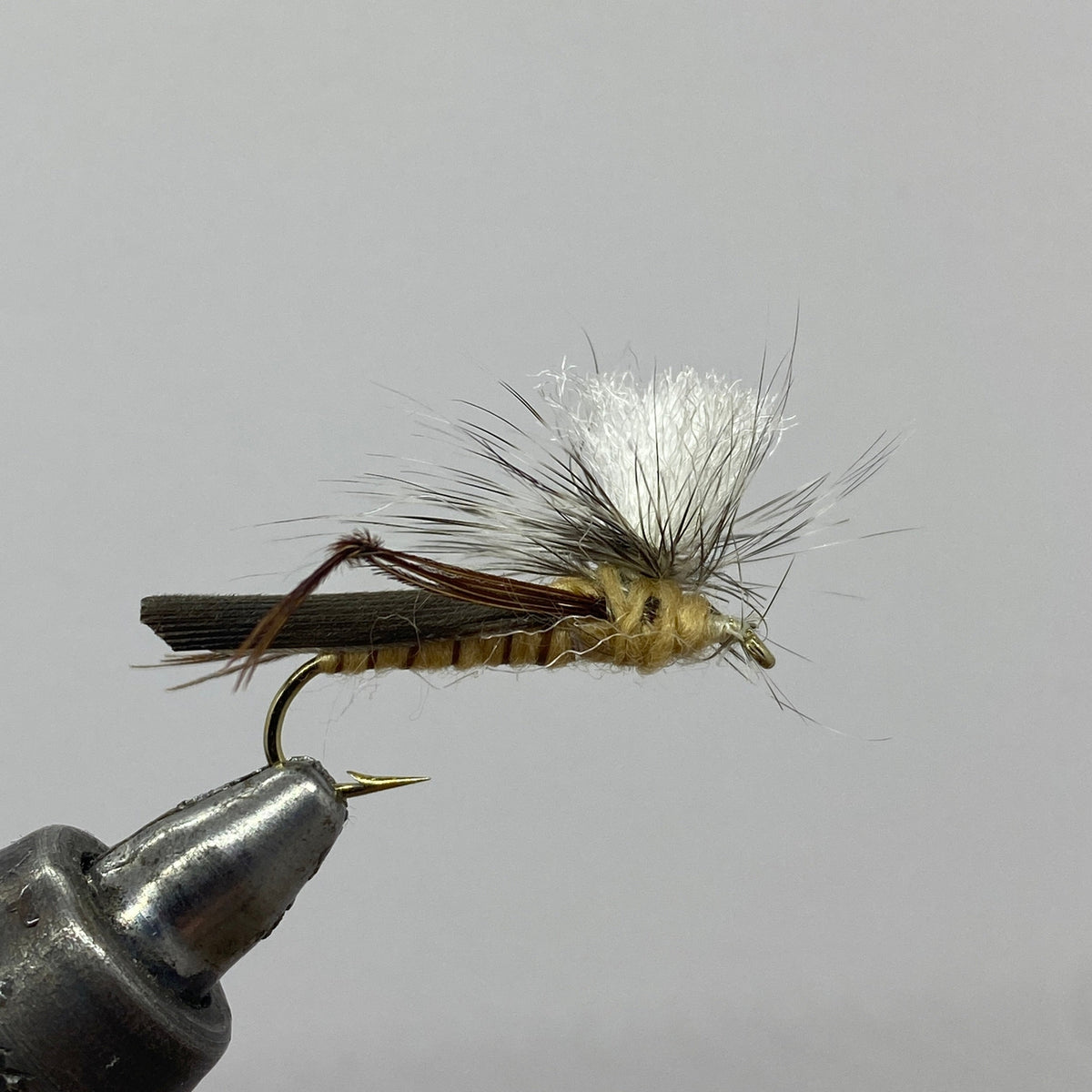 Fly Fishing Flies - Dozen Schroeder's Hopper Tan Terrestrial Strikes