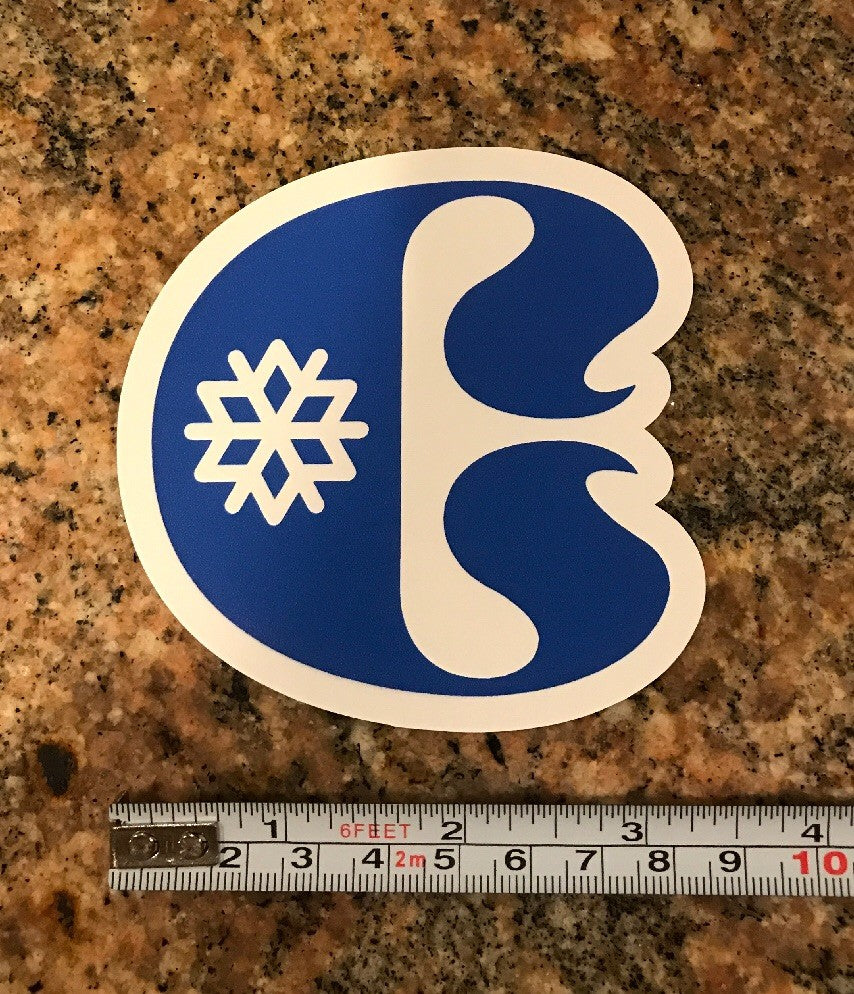 Copper Mountain Ski Sticker - Weatherproof Vinyl Decal for Car & Gear