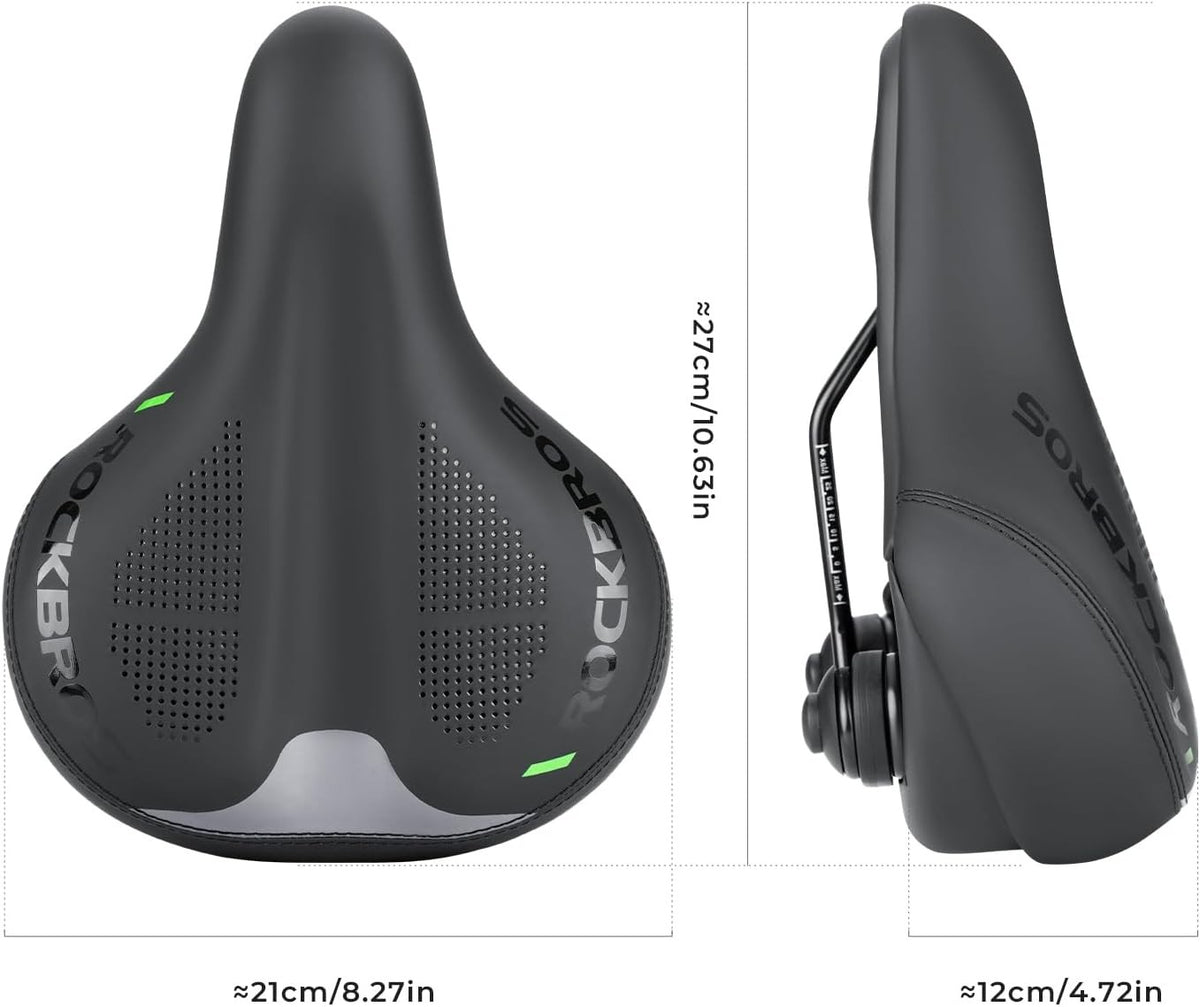 Inflatable Bicycle Seat Cushion Shock Absorbing Comfortable Saddle
