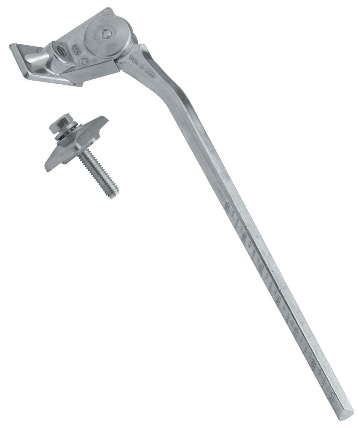 Greenfield KS2 305mm Bicycle Kickstand - Silver, Lightweight, Easy Install