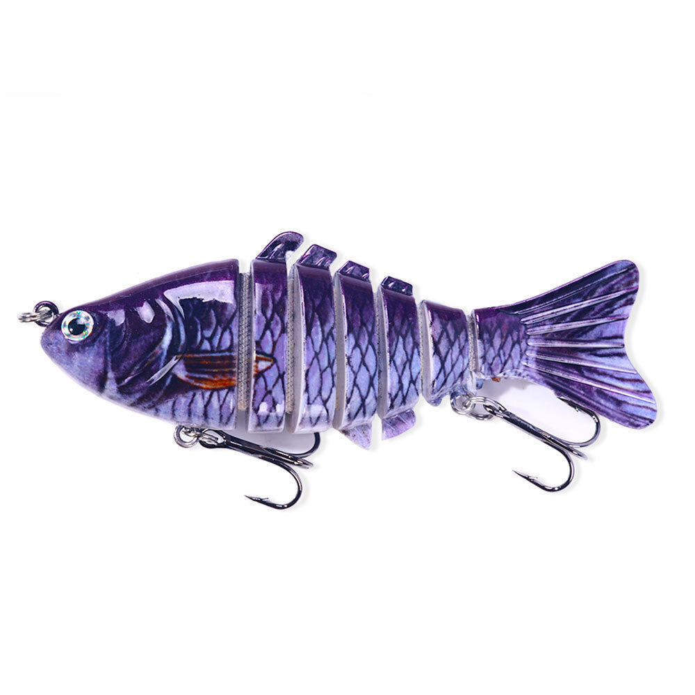 15pcs Multi-Joint Lifelike Fishing Swimbaits for Bass Trout Walleye
